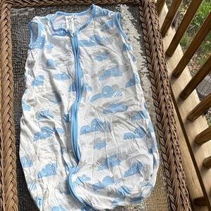 TillYou Blue Cloud Print Baby Sleep Sack - Unbranded